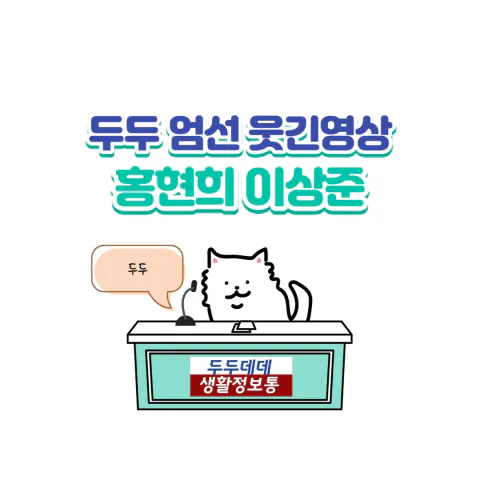 웃긴영상 홍현의 이상준